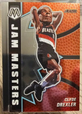2021-22 Panini Mosaic Jam Masters Clyde Drexler #17 Portland Trailblazers