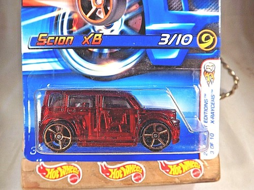 2005 Hot Wheels Faster Than Ever #53 First Editions 3/10 SCION XB Red w/FTE Sp - Picture 2 of 6