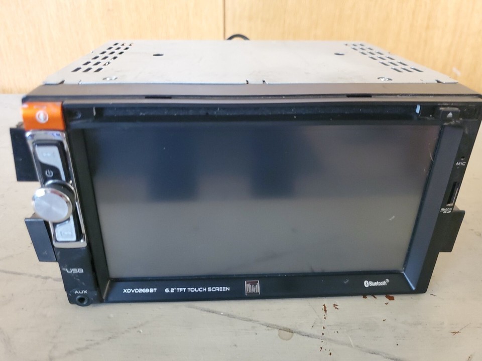 Dual Electronics XDVD269BT 6.2 inch Multimedia Touch Screen Car Stereo