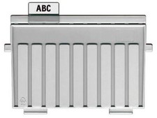 HAN Stützplatte A5 quer für Karteitröge und Karteikasten lichtgrau