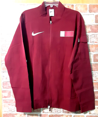 RARE! Nike Pro Elite Team Qatar Running Podium Jacket CI8727-611