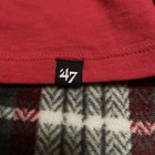‘47 NBA Chicago Bulls Basketball Long Sleeve Shirt Mens Medium RED — photo 10