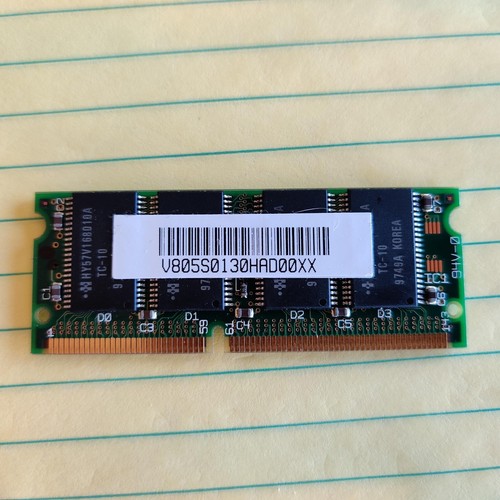 293726-001 Compaq 16MB PC66 66MHz non-ECC Unbuffered CL2 144-Pin SoDimm Memory M - Picture 2 of 2