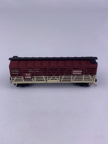 MRC # 7072 Canadian National CN 173538 Live Stock Car N Scale Case - Picture 2 of 9
