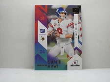 2023 Donruss Football Road to the Super Bowl Daniel Jones #RTSBW-DJ Giants
