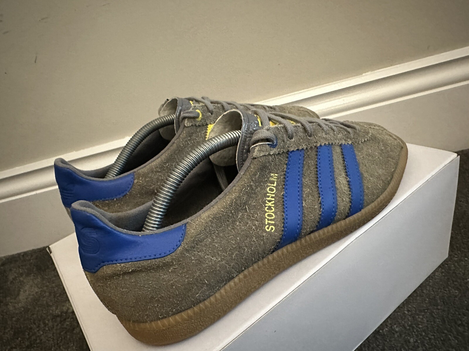 Adidas Stockholm X Sneakernstuff SNS Consortium Grey/Blue UK9 image 7