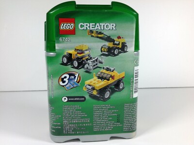Lego (NEW) 2009 Creator 3-1 Mini Off-Roader Set 6742-1 (Sealed in