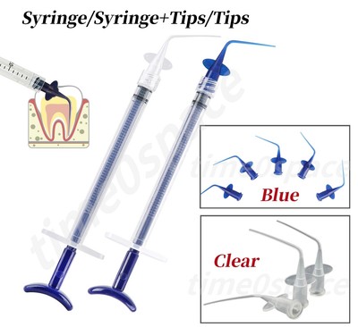 Dental Irrigator Syringes Tips Disposable Endodontic Irrigation Needle tip
