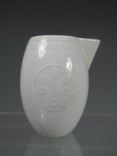 Ornament Vista Alegre White Creamer Milk jug measuring  4 1/4 inches high