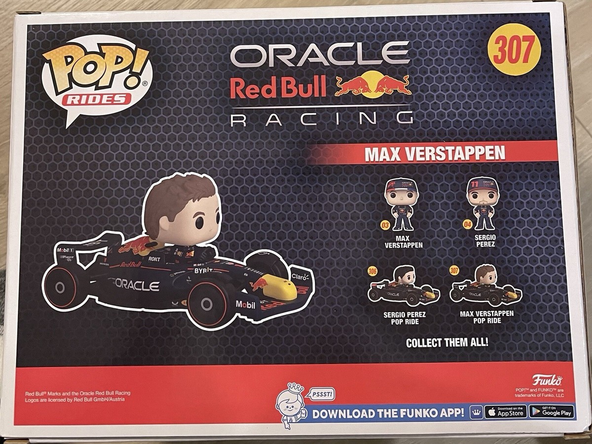 Funko Pop! Rides Super Deluxe: Oracle Red Bull Racing - Max