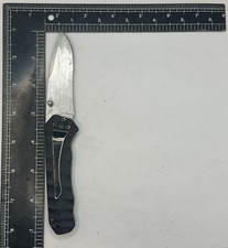 Black Spring Assisted Opening Folding Blade Pocket Knife