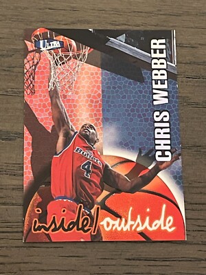 1997-98 Fleer Ultra Inside Outside Chris Webber #9IO Washington Bullets