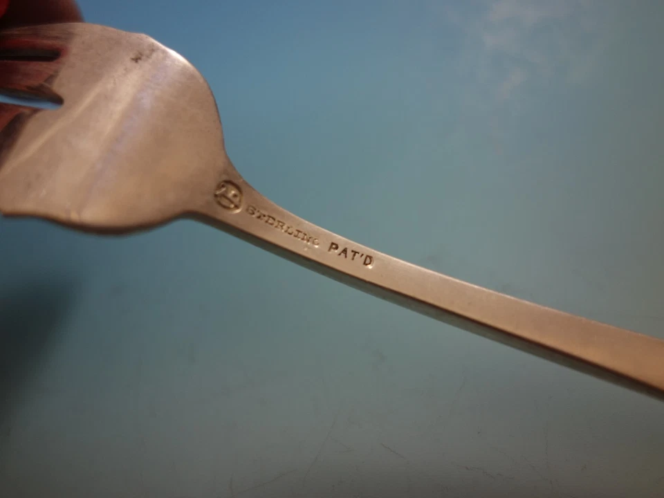 Garfo Fairfax por Durgin-Gorham prata esterlina Ramekin original 5 3/8" herança - Imagem 4 de 4