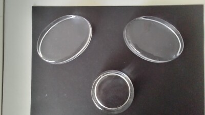 RESTPOSTEN 3 X BLANKO GLAS BRIEFBESCHWERER ZUM BASTELN ETC.