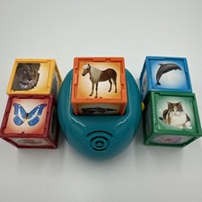 Kidz Delight Alphabet Cubes Learning Read Phonics Speaking Base - Working