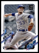 2021 Topps Update Tyler Zuber Rookie Kansas City Royals #US81