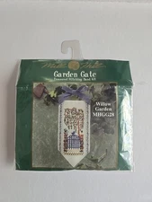 2001 Mill Hill Treasured Stitching Band Kit GARDEN GATE WILLOW GARDEN MHGG28