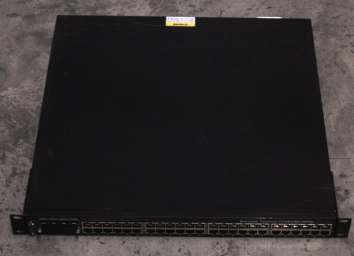 48 Port Gigabit Managed Network Switch with POE+ - Brocade FastIron FCX648S-HPOE