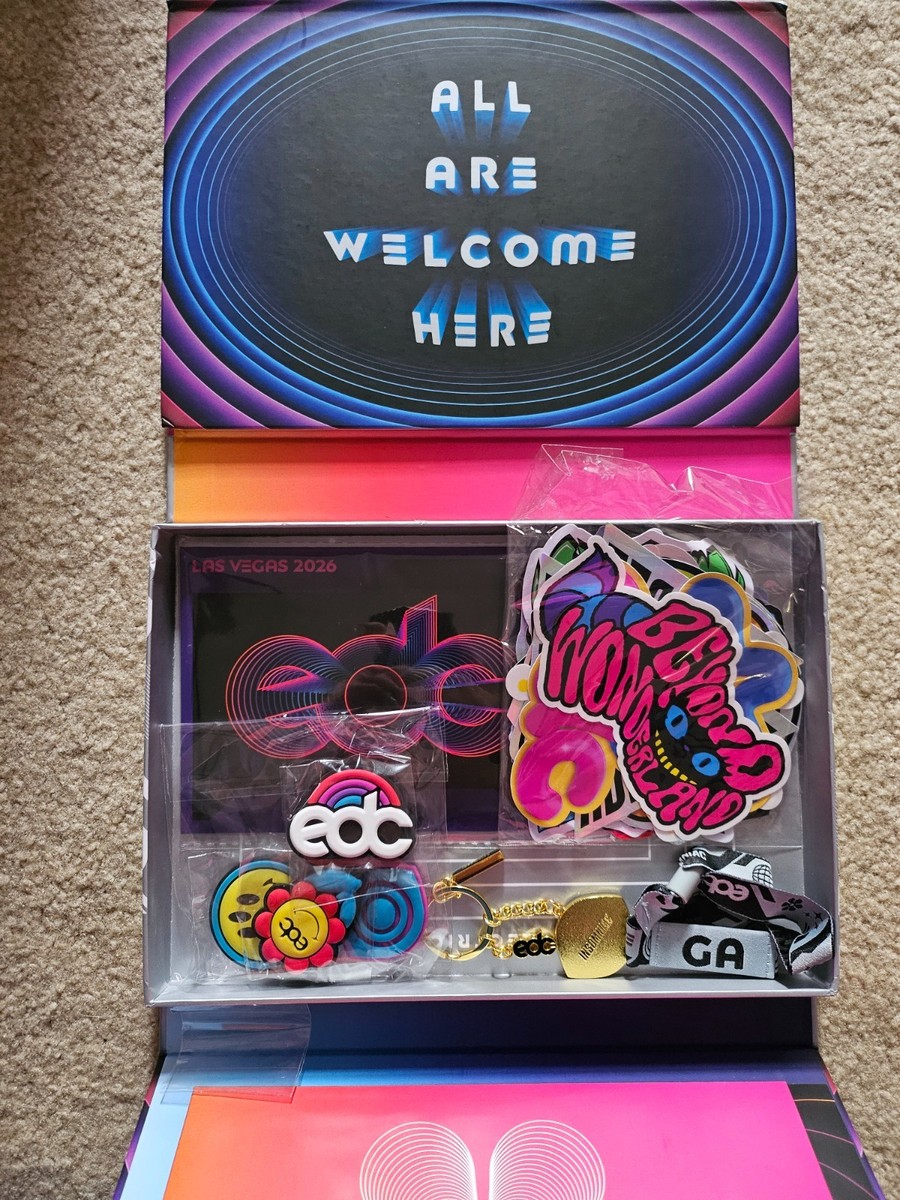 EDC 2026 Las Vegas LV 3 day Box Ticket GA | eBay