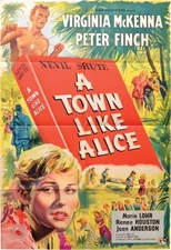 Jack Lee TOWN LIKE ALICE Original UK one sheet poster for the 1956 film #139915