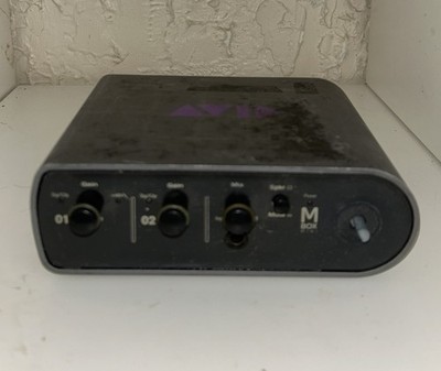 AVID Mbox Mini USB Audio Interface - Not Tested  (Missing Volume Knob)