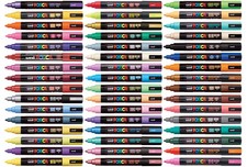 Uni Posca PC-5M Water Based Paint Marker Pen Medium Bullet Tip Nib Select Colour