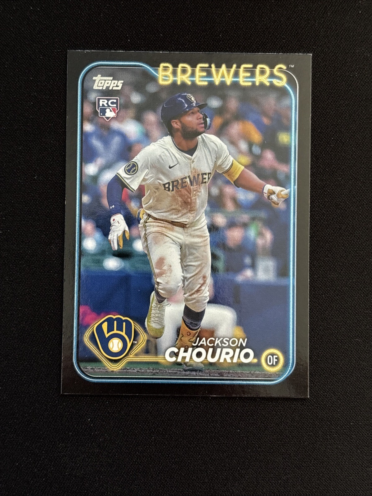 2024 TOPPS UPDATE JACKSON CHOURIO BLACK Parallel  /74 us240 ROOKIE RC RARE