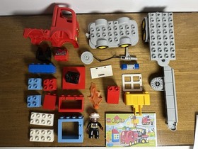 Lego Duplo Town 10592 Fire Truck - Missing 1 Piece (Axe)