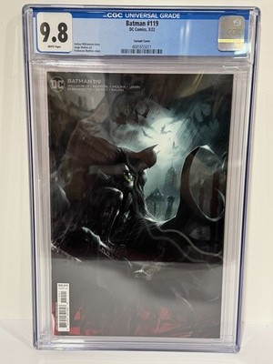Batman #119 Francesco Mattina Variant CGC 9.8 White Pages DC Comics 2022