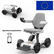 Sedia a rotelle elettrica intelligente pieghevole con controllo app
