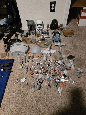 HUGE COLLECTION LOT * VINTAGE STAR WARS * GALOOB MICRO MACHINES -Air