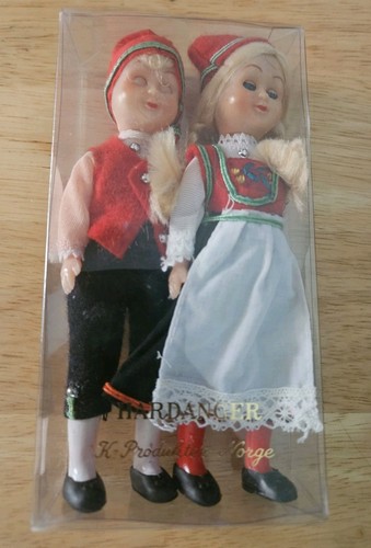 Mini figuras de muñeca HARDANGER de colección Noruega K-Produkten Norge 6 pulgadas - Imagen 5 de 5