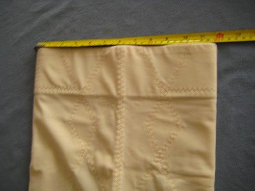 Vintage long leg girdle ivory beige medium large - Picture 5 of 12