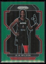 2022-23 Panini Prizm WNBA Green A'ja Wilson Las Vegas Aces #128