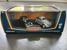 1938 Split Window Volkswagen Beetle x2, First Cut, Greenlight, 1:64, Limited Ed