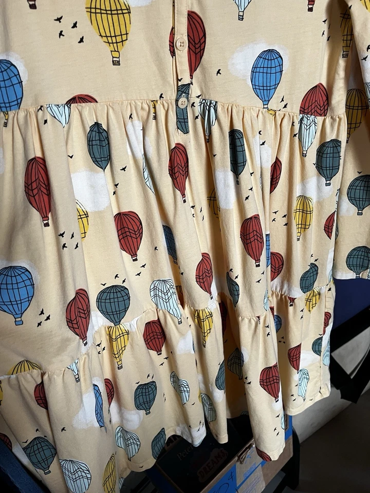 Vestido globo aerostático Boutique Tea Collection niñas talla 16 Foto 4 de 4