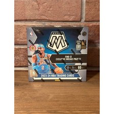 2023-24 Mosaic NBA Basketball International Hobby Box (Wemby Rookie Chase)