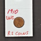 1910     BU    LINCOLN  CENT  ~BRILLIANT  UNCIRCULATED  ~RS COINS #56D FREE SHIP