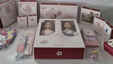NIB American Girl Bitty Baby Boy Girl Twin Bundle Lot HTF Retired Outfit Carrier