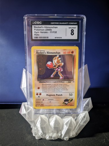 Rocket's Hitmonchan (Unlimited) graded CGC 8 for sale on eBay