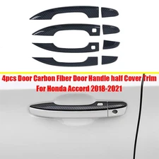 4x Smart Door Side Handle w/Keyless Cover Trim For Honda 10th Accord (2018-2022)