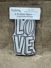 Printworks Rubber Cling Stamps - Love