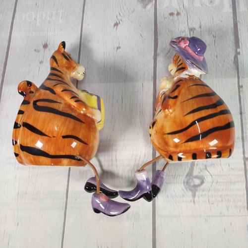 Saleros y pimenteros antropomórficos tigres - Imagen 6 de 6