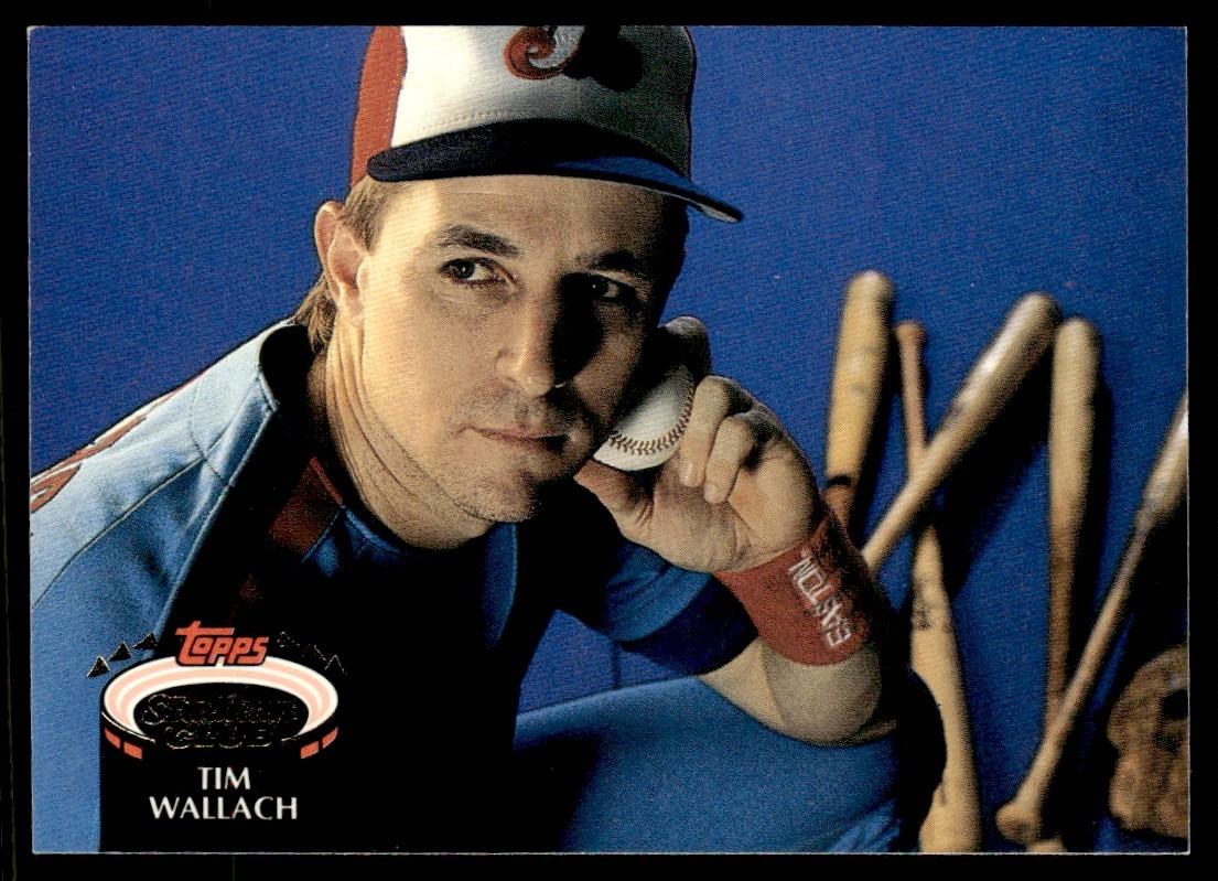 1992 Stadium Club Tim Wallach Montreal Expos #340