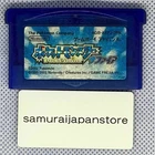 Pokemon Sapphire GBA Nintendo Gameboy Advance Japanese Cartridge Cleaned Game