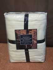 Berkshire Life Softest Microplush Blanket Full/Queen 90x90 New