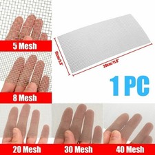 Stainless Steel 5 8 20 30 40 Mesh Woven Wire Filtration Screen Filters 15cmx30cm