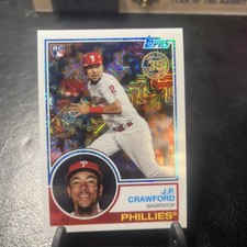 2018 Topps- Silver Pack 1983 Topps Design Chrome Series 1 J.P. Crawford #41 (RC)