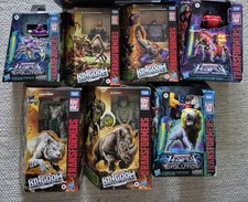 Transformers Scorponok Inferno Blackarachnia Leo Prime Rhinox Tigatron Beast War