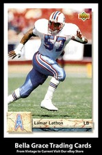 1992 Upper Deck Lamar Lathon #478 Houston Oilers